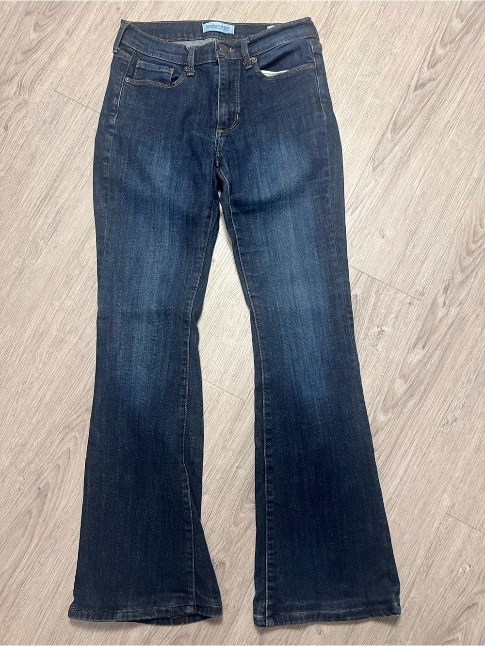 Banana Republic Dark Blue Flare Jeans